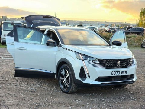 Peugeot 3008 1.2 Hybrid Gt GD73WVM White #6