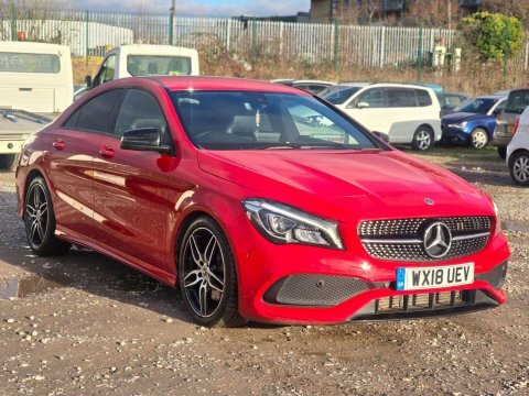 Mercedes-Benz CLA Class 2.1 Cla220d Amg WX18UEV Red #5
