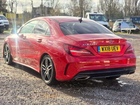 Mercedes-Benz CLA Class 2.1 Cla220d Amg WX18UEV Red #4