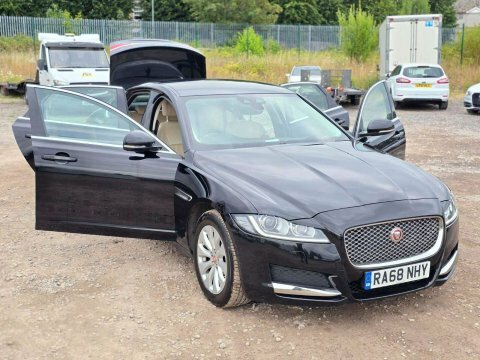 Jaguar XF 2.0D Portfolio Saloon RA68NHY Black #5