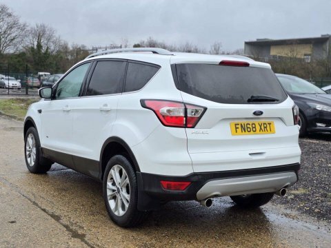 Ford Kuga 2.0 Tdci Titanium FN68XRT White #4