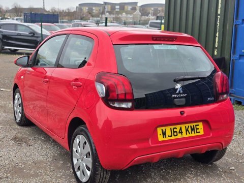 Peugeot 108 1.0 Vti Active WJ64KME Red #4
