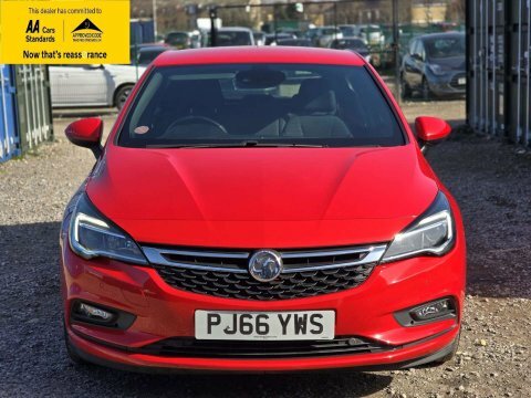 Vauxhall Astra 1.4I Turbo Sri PJ66YWS Red #2