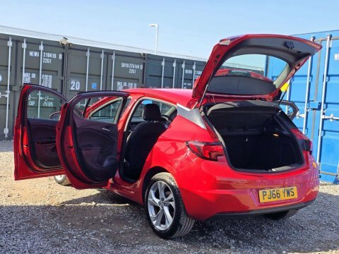Vauxhall Astra 1.4I Turbo Sri PJ66YWS Red #4
