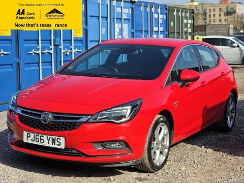 Vauxhall Astra 1.4I Turbo Sri PJ66YWS Red #3