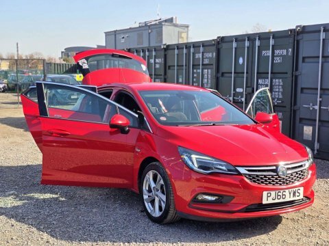 Vauxhall Astra 1.4I Turbo Sri PJ66YWS Red #6