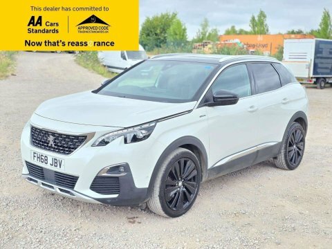 Peugeot 3008 1.5 Bluehdi Gt FH68JBV White #3