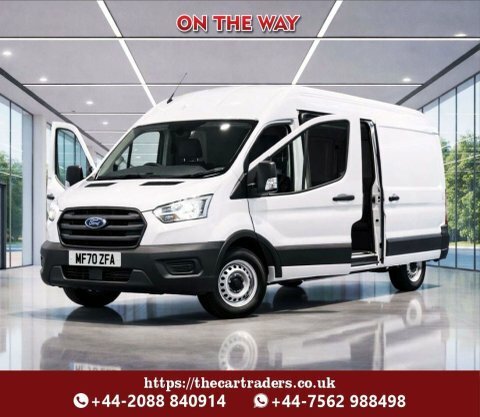 Ford Transit Custom 2.0 350 Ecoblue MF70ZFA White #3