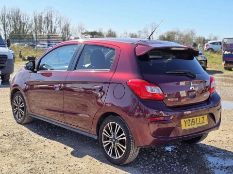 Mitsubishi Mirage 1.2 4 Hatchback Purple #4