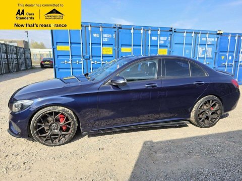 Mercedes-Benz C Class 2.1 C220d Amg KK18UUB Blue #4