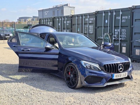 Mercedes-Benz C Class 2.1 C220d Amg KK18UUB Blue #6
