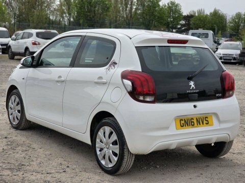 Peugeot 108 1.0 Active Hatchback GN16NVS White #4
