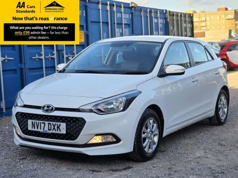 Hyundai I20 1.4 Se Hatchback NV17DXK White #3