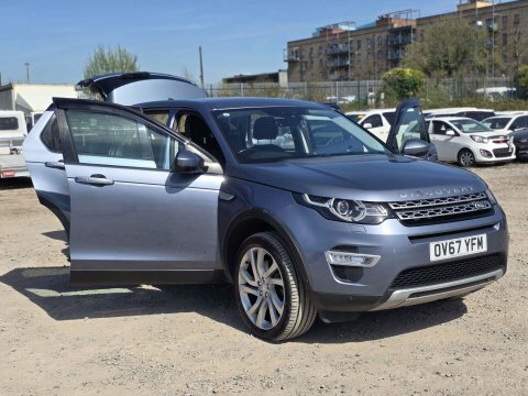 Land Rover Discovery Sport 2.0 Sd4 Hse OV67YFM Blue #6