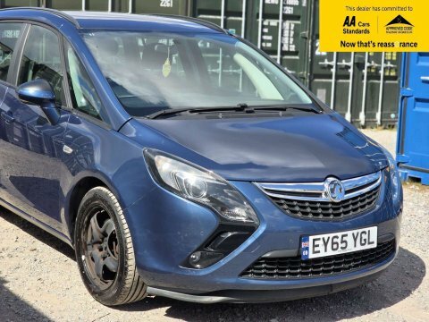 Vauxhall Zafira 1.4I Turbo Exclusiv EY65YGL Blue #3