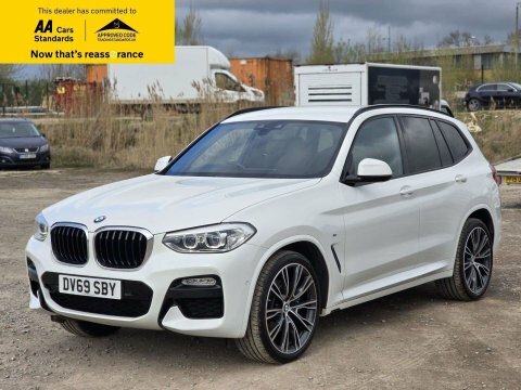 BMW X3 2.0 20D M DV69SBY White #3