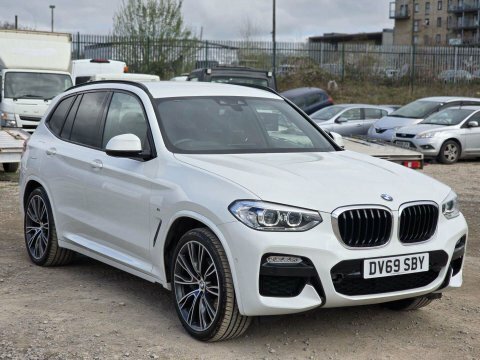 BMW X3 2.0 20D M DV69SBY White #5