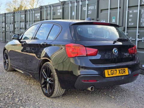 BMW 1 Series 2.0 118D M LG17XOR Black #4