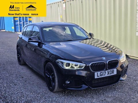 BMW 1 Series 2.0 118D M LG17XOR Black #3