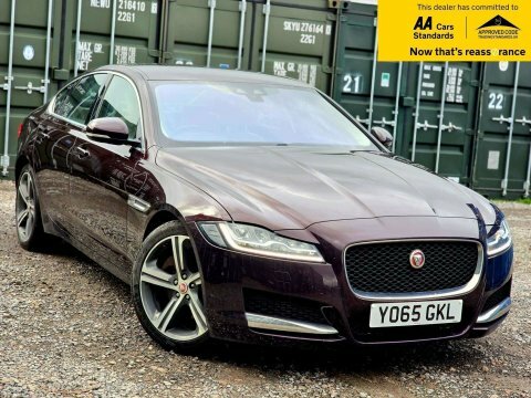 Jaguar XF 2.0D Portfolio Saloon Red