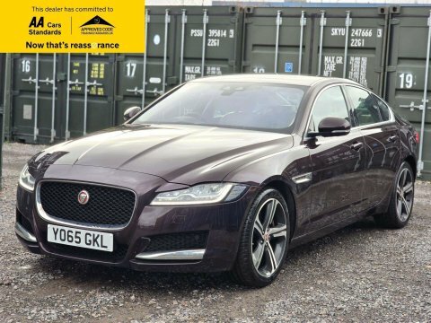Jaguar XF 2.0D Portfolio Saloon YO65GKL Red #3