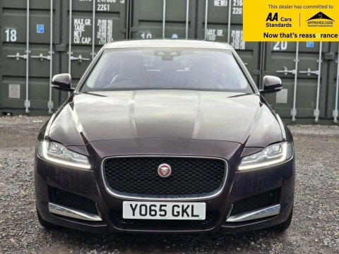 Jaguar XF 2.0D Portfolio Saloon YO65GKL Red #2