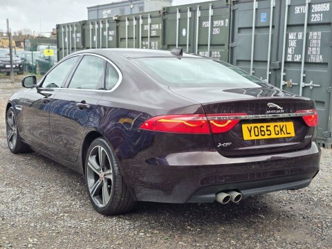 Jaguar XF 2.0D Portfolio Saloon YO65GKL Red #4
