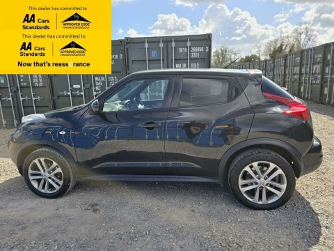 Nissan Juke 1.6 Acenta Premium PO63WRE Black #4