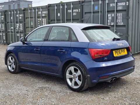 Audi A1 1.4 Tfsi Sport PE16PYF Blue #4