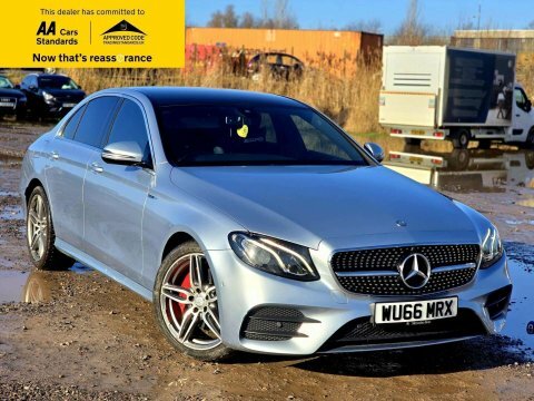 Mercedes-Benz E Class 2.0 E220d Amg Silver