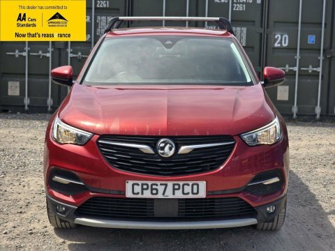 Vauxhall Grandland X 1.6 Turbo D CP67PCO Red #2