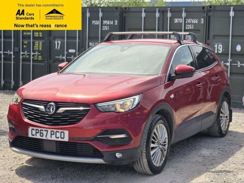 Vauxhall Grandland X 1.6 Turbo D CP67PCO Red #3