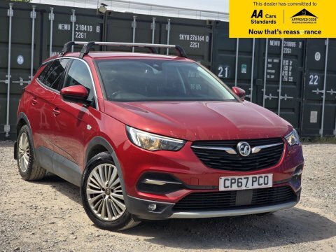 Vauxhall Grandland X 1.6 Turbo D Red
