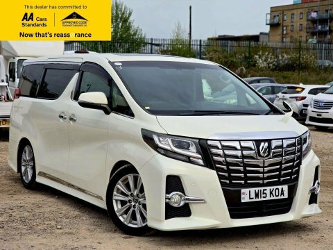 Toyota Alphard Dublesunroofeletricdoorsgreatcar White