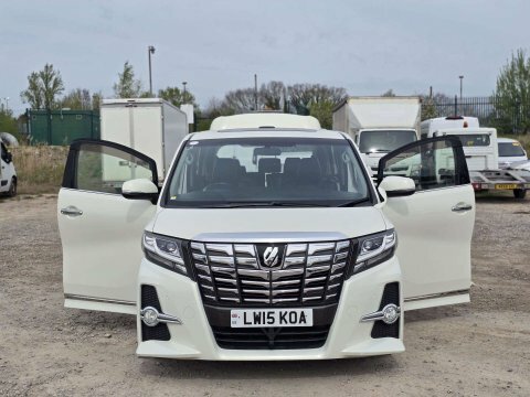 Toyota Alphard Dublesunroofeletricdoorsgreatcar White #6