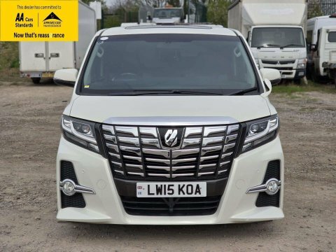 Toyota Alphard Dublesunroofeletricdoorsgreatcar White #2