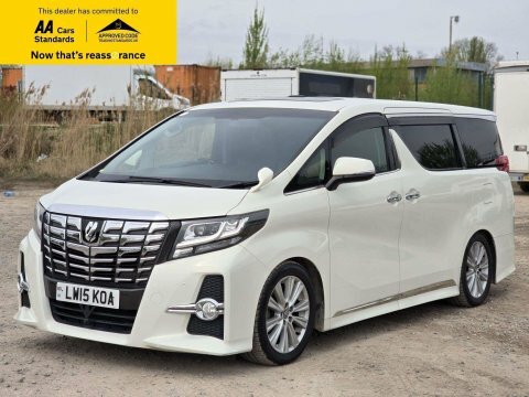Toyota Alphard Dublesunroofeletricdoorsgreatcar White #3
