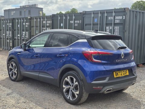Renault Captur 1.6 E-tech 9.8Kwh BK72GXF Blue #3