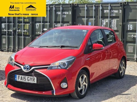 Toyota Yaris 1.5 Vvt-h Icon FA15GYR Red #3
