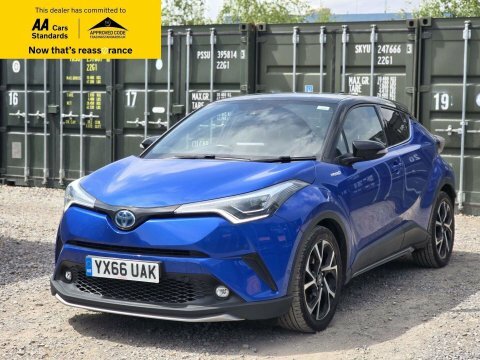 Toyota C-Hr 1.8 Vvt-h Dynamic YX66UAK Blue #3