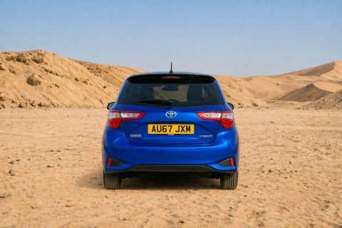 Toyota Yaris 1.5 Vvt-h Blue AU67JXM Blue #3