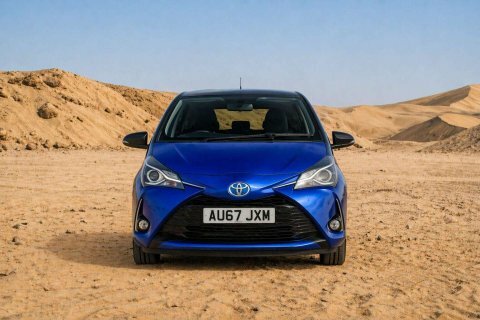 Toyota Yaris 1.5 Vvt-h Blue AU67JXM Blue #2