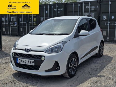 Hyundai I10 1.2 Premium Hatchback GK67AWP White #3
