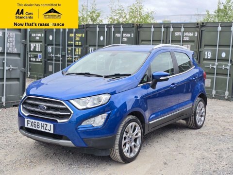 Ford Ecosport 1.0T Ecoboost Gpf FX68HZJ Blue #3