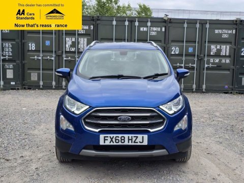 Ford Ecosport 1.0T Ecoboost Gpf FX68HZJ Blue #2