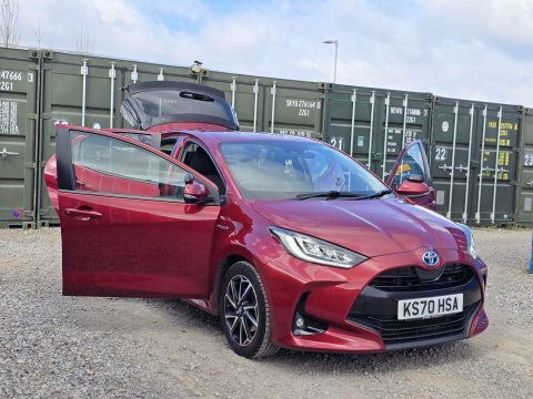 Toyota Yaris 1.5 Vvt-h Design KS70HSA Red #6