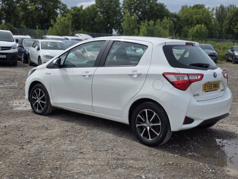 Toyota Yaris 1.5 Vvt-h Icon EY68WWA White #4