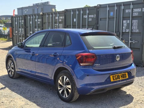 Volkswagen Polo 1.0 Tsi Se EG18HBD Blue #4
