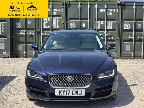 Jaguar XE 2.0D Portfolio Saloon KY17CWJ Blue #2