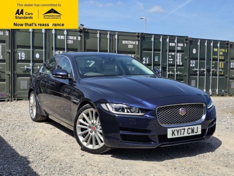 Jaguar XE 2.0D Portfolio Saloon Blue